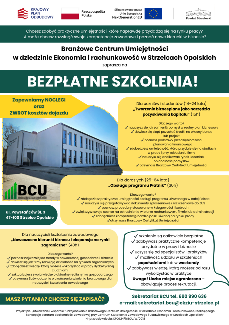 Rekrutacja już trwa!